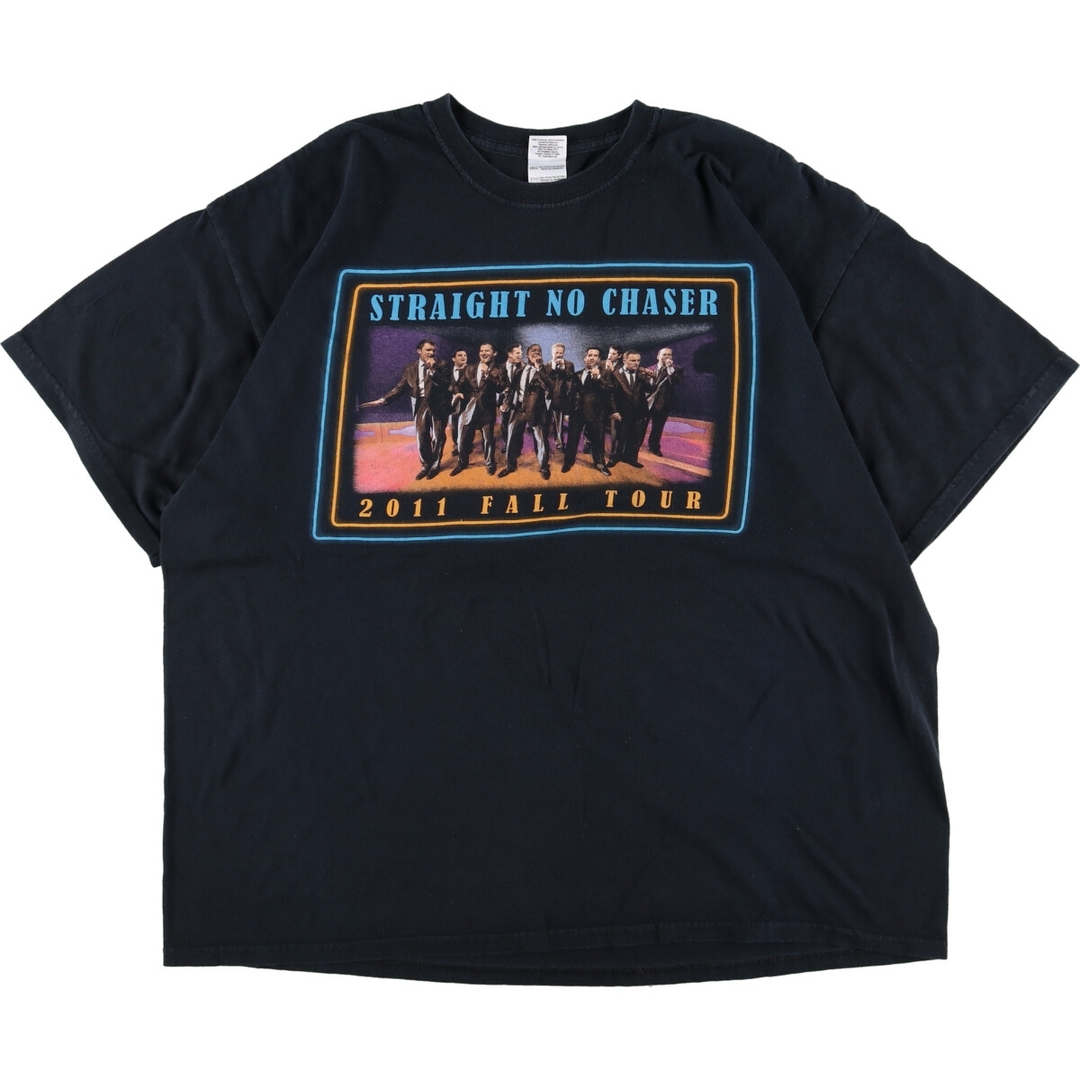 ギルダン GILDAN STRAIGHT NO CHASER ストレイトノーチェイサー 両面プリント バンドTシャツ バンT メンズXXL /eaa348107