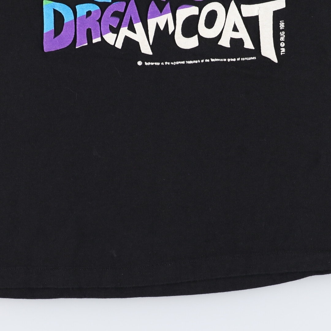 90年代 MILLENITEX JOSEPH AND THE AMAZING TECHNICOLOR DREAMCOAT ミュージカル プリントTシャツ USA製 メンズXXL ヴィンテージ /eaa323134