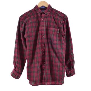 ペンドルトン(PENDLETON)の古着 ペンドルトン PENDLETON チェック柄 ウールボタンダウンシャツ USA製 メンズS /eaa345330(シャツ)