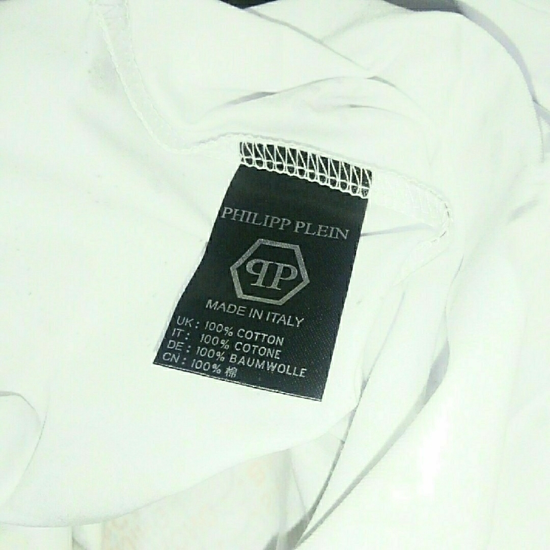 PHILIPPE MODEL(フィリップモデル)のフリッププレイン スカルＴシャツ　Lサイズ　No.02　極美品／未使用 メンズのトップス(Tシャツ/カットソー(半袖/袖なし))の商品写真