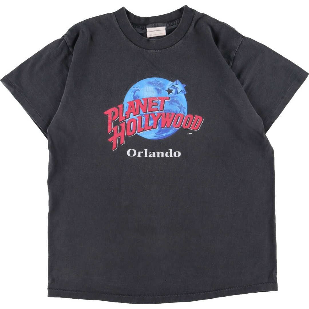 90年代 プラネットハリウッド PLANET HOLLYWOOD ORLANDO アドバタイジングTシャツ USA製 メンズM ヴィンテージ /eaa346707