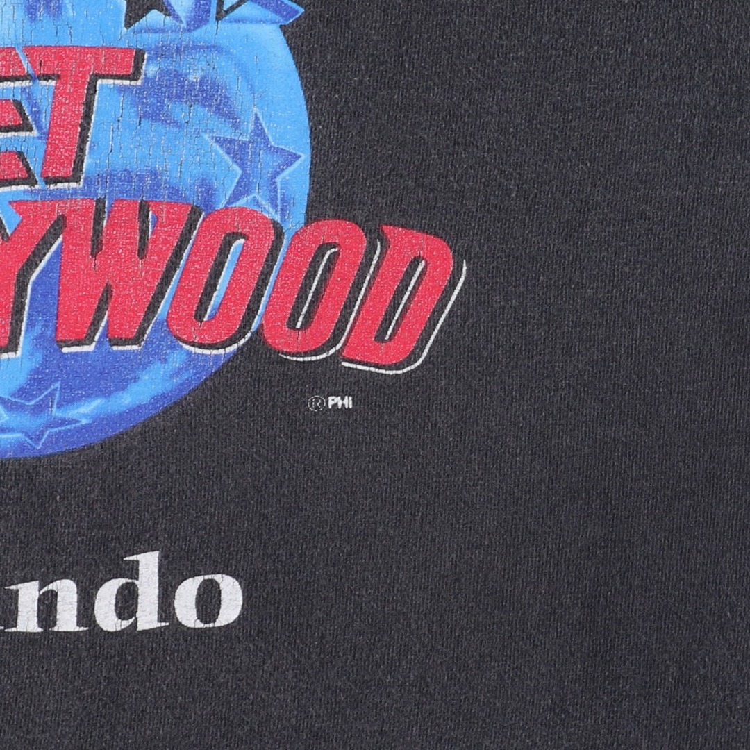 90年代 プラネットハリウッド PLANET HOLLYWOOD NEW YORK アドバタイジングTシャツ USA製 メンズXL ヴィンテージ /eaa351337