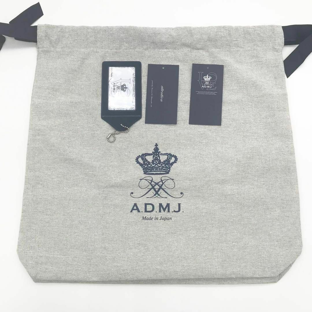 新品未使用☆専用袋付】A.D.M.J. ヒラヤマ トートバッグ 王冠 ホワイト