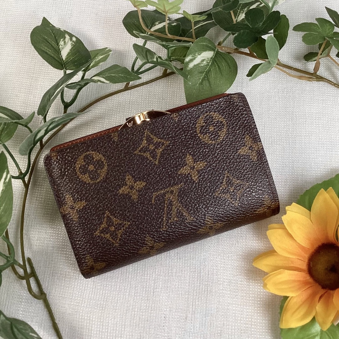 LOUIS VUITTON(ルイヴィトン)の極美品　ポルトモネビエ・ヴィエノワ　ガマ口財布　箱付き　モノグラム　二つ折り財布 レディースのファッション小物(財布)の商品写真