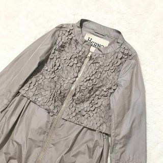HERNO - 【未使用級】HERNO 花びら ナイロンジャケット スプリング