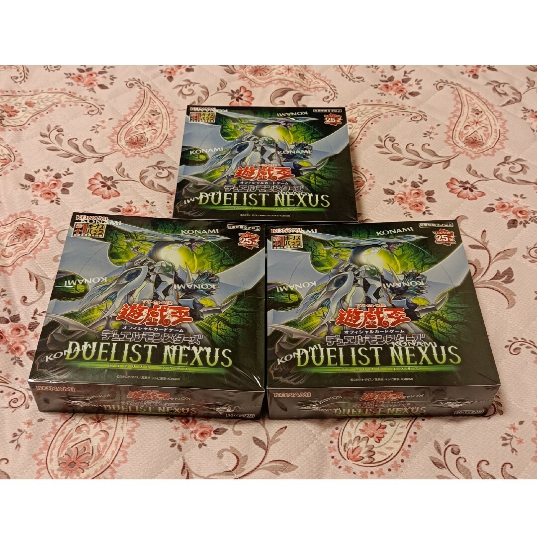 遊戯王デュエルモンスターズ DUELIST NEXUS 3箱 シュリンク付き