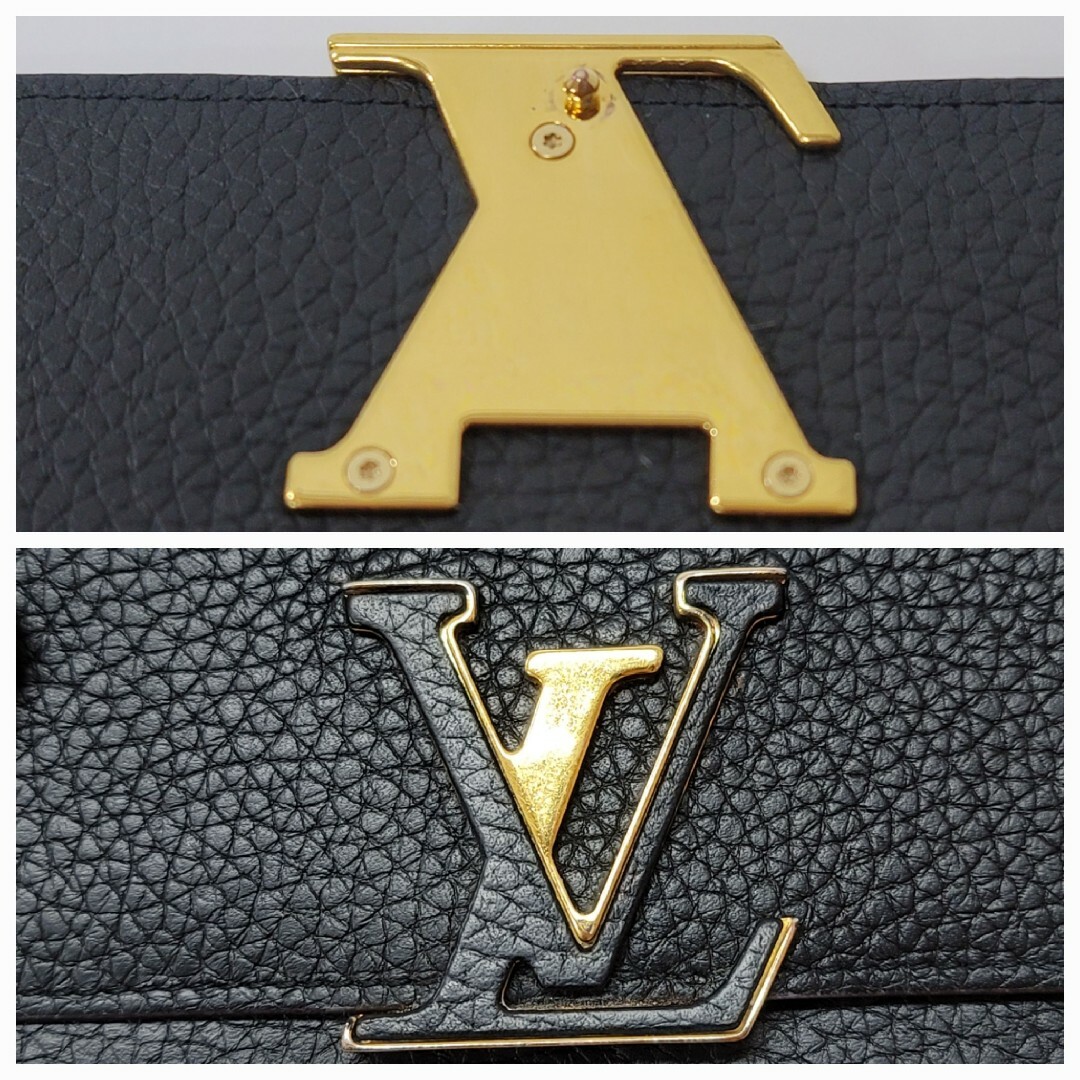 LOUIS VUITTON(ルイヴィトン)の【美品！付属品完備！】ヴィトン トリヨン ポルトフォイユ・カプシーヌ レディースのファッション小物(財布)の商品写真