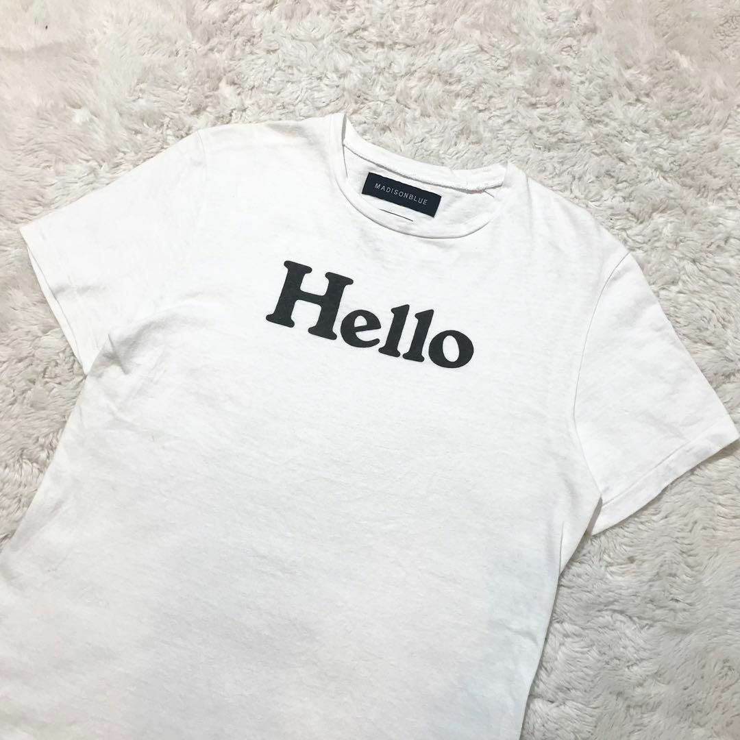MADISONBLUE - 【極美品】Madison Blue HELLO TEE Tシャツ ホワイト S