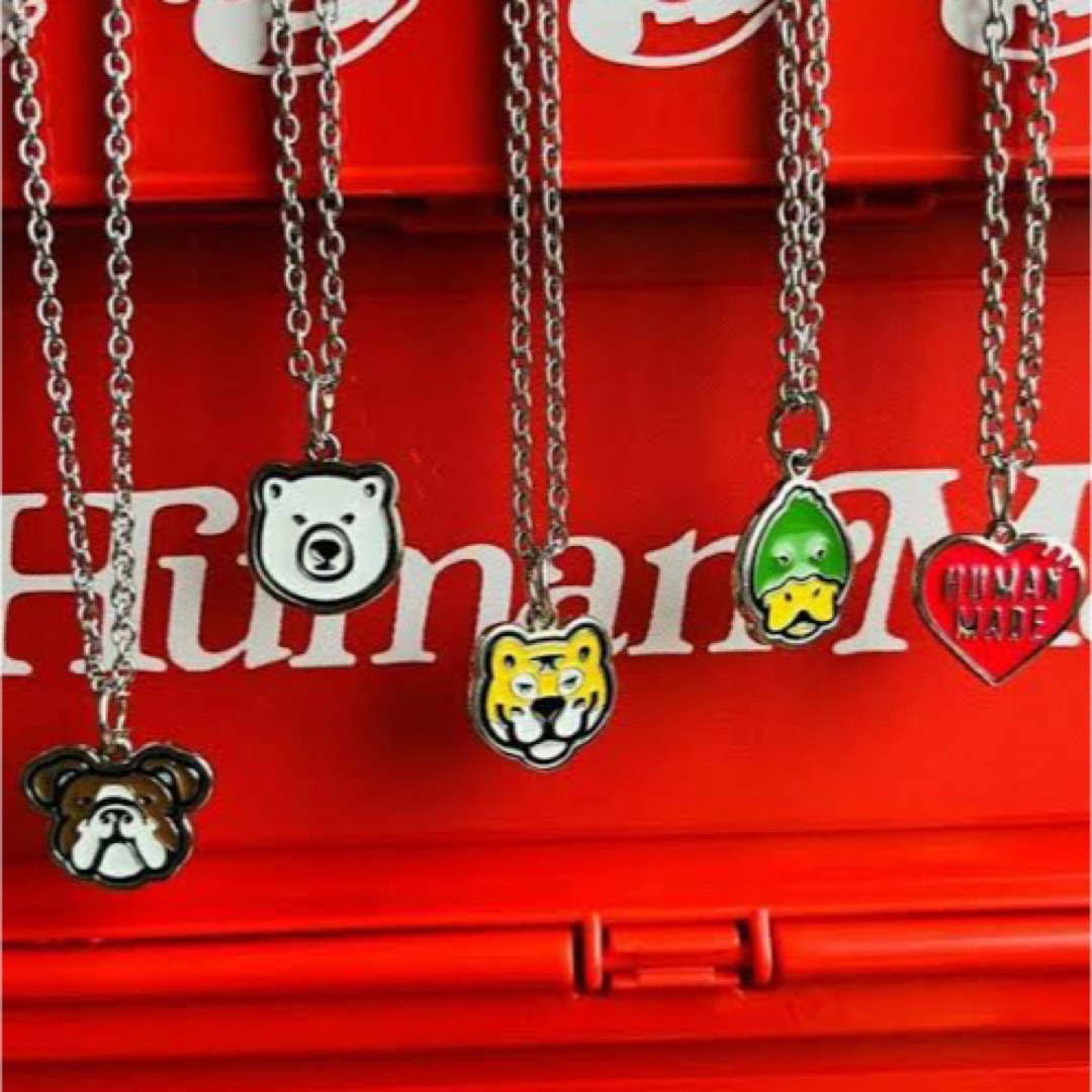 HUMAN MADE ブルドッグ ネックレス ANIMAL NECKLACE