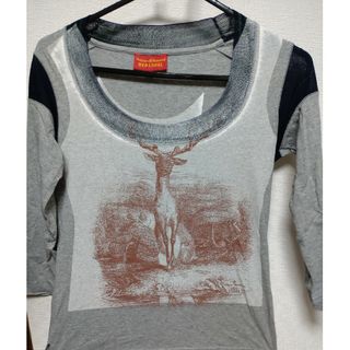 vivienne Westwood　レッドレーベル　サイズ3　Tシャツ　７丈(カットソー(長袖/七分))