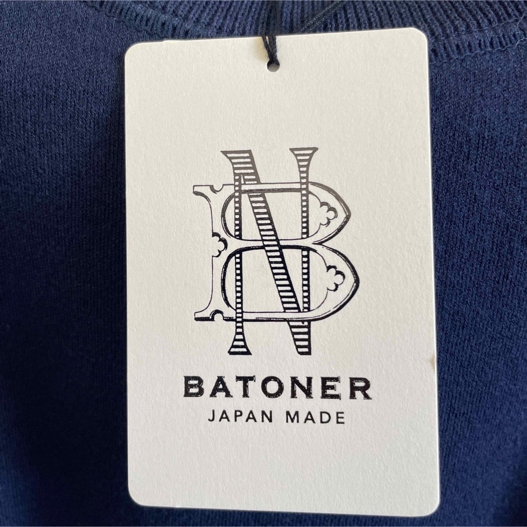 新品未使用　BATONER バトナー　Tシャツ・カットソー 3