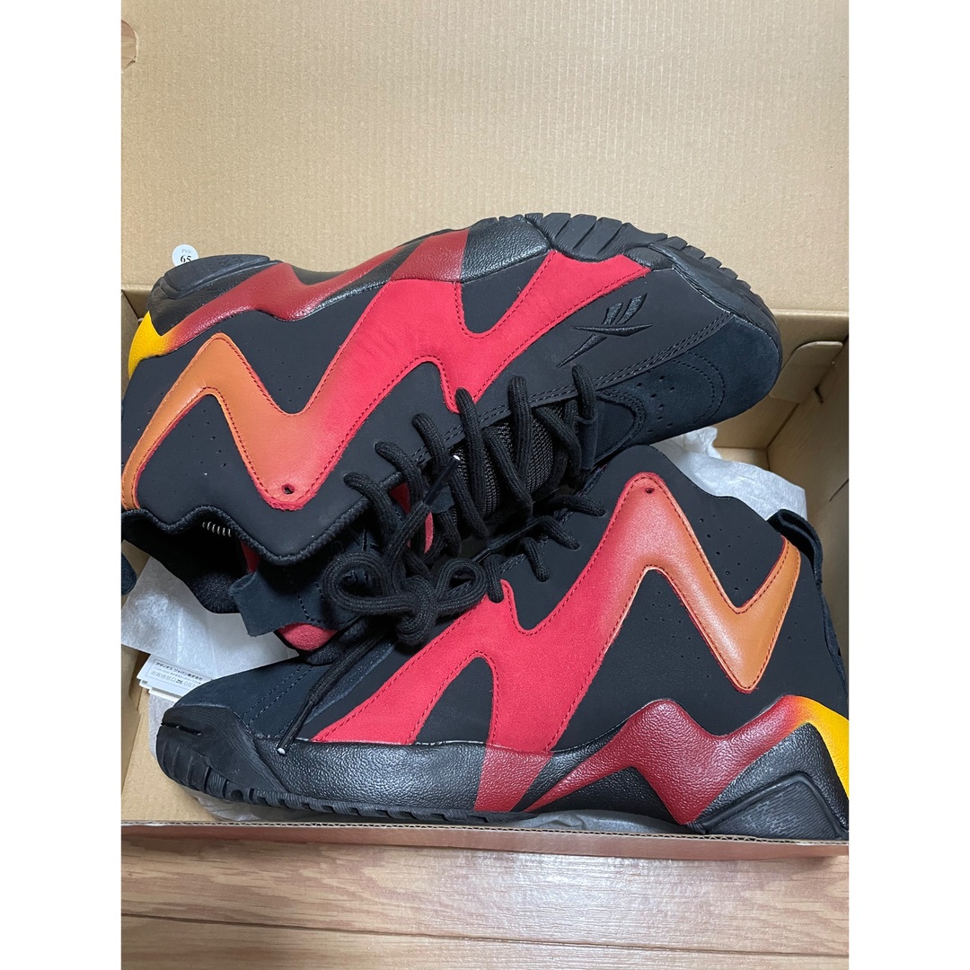 新品　reebok  リーボック　kamikaze2 スニーカー　バッシュ