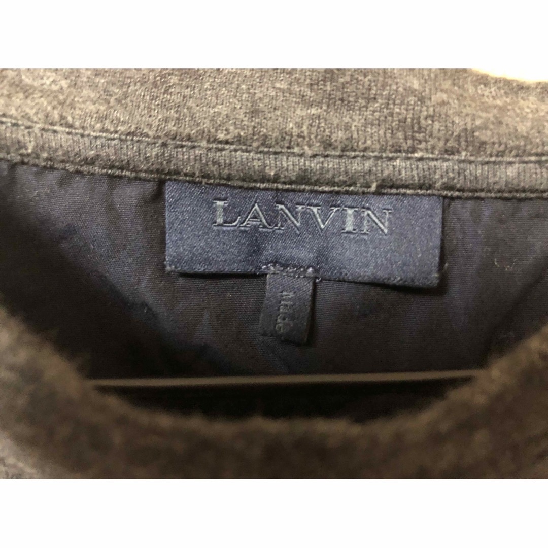 LANVIN(ランバン)のLANVIN ランバン 素材切り替え 半袖Tシャツ メンズのトップス(Tシャツ/カットソー(半袖/袖なし))の商品写真