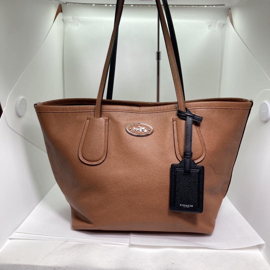 COACH コーチ サフィアーノ レザー トートバッグ 33577 - トートバッグ