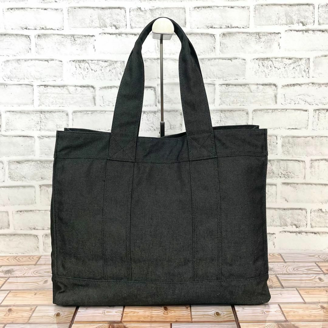 廃盤 美品 PORTER ポーター スモーキー 黒 ハンドバッグ トートバッグL