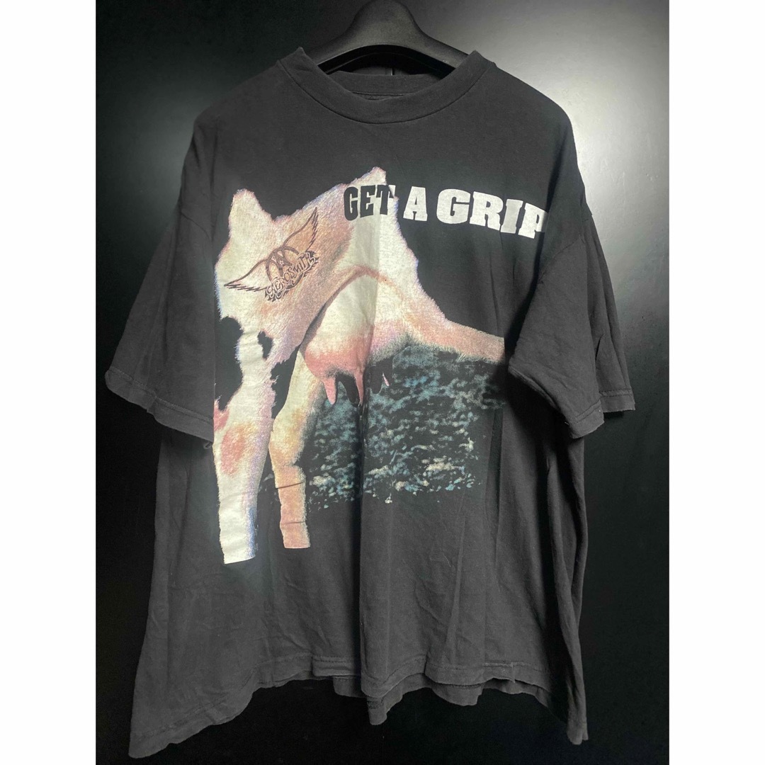 激レア90'S 当時物 AEROSMITH GET A GRIP Tシャツ XLの通販 by BB's