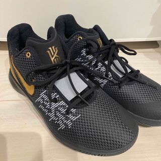 ナイキ(NIKE)のNIKE ZOOM ブラック×ゴールド　25.5(スニーカー)