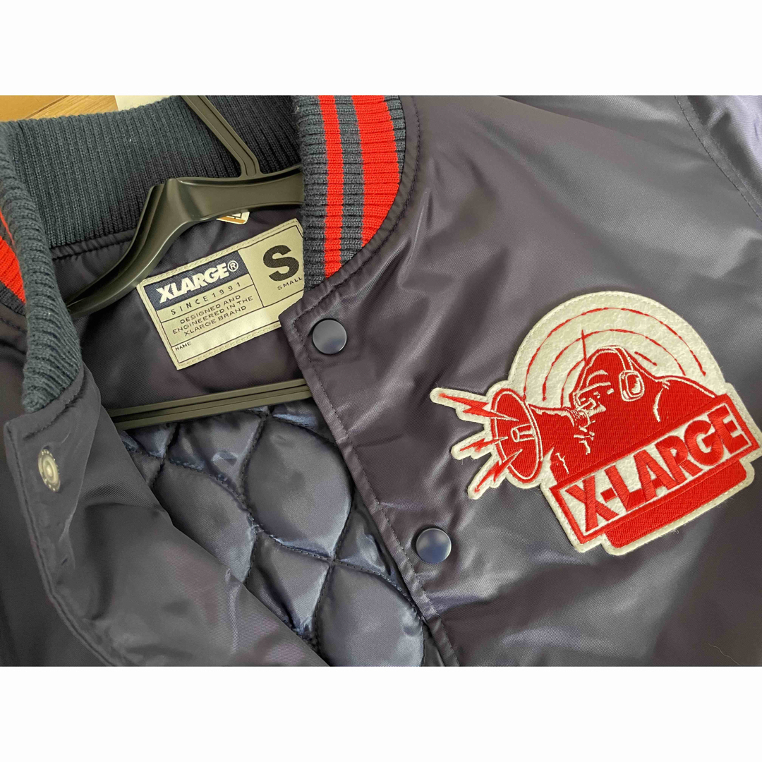 XLARGE(エクストララージ)の美品⭐️X-LARGE  スタジャン  Ｓサイズ メンズのジャケット/アウター(スタジャン)の商品写真