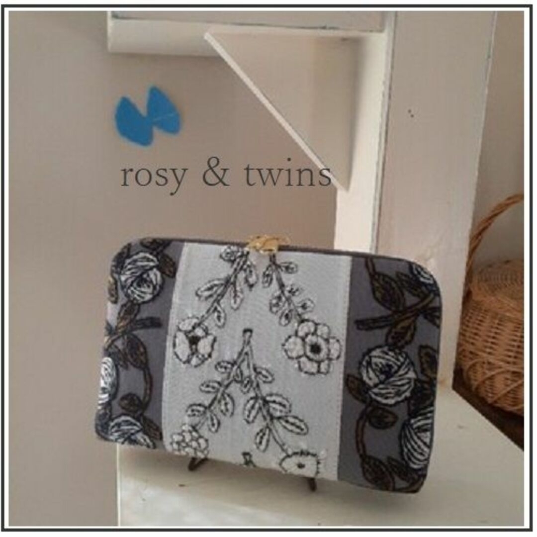 専用】⚮̈ rosy◇布製ロングウォレット - 財布