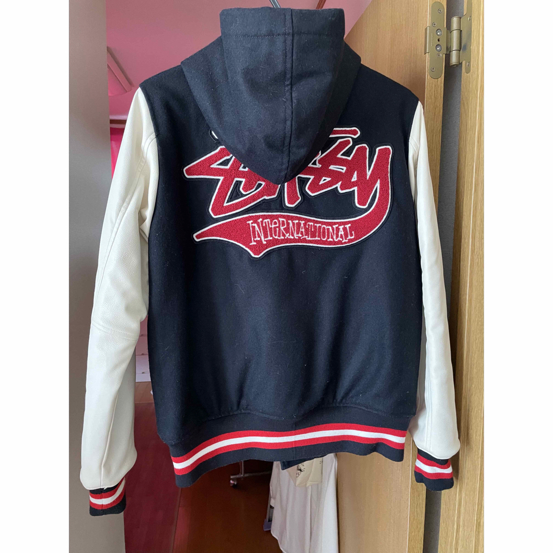 入手困難‼️希少STUSSY ワールドツアー５大都市スタジャン ビックロゴ