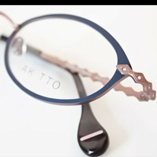 【AKITTO】アキット メガネ loz BLB ブルー 青