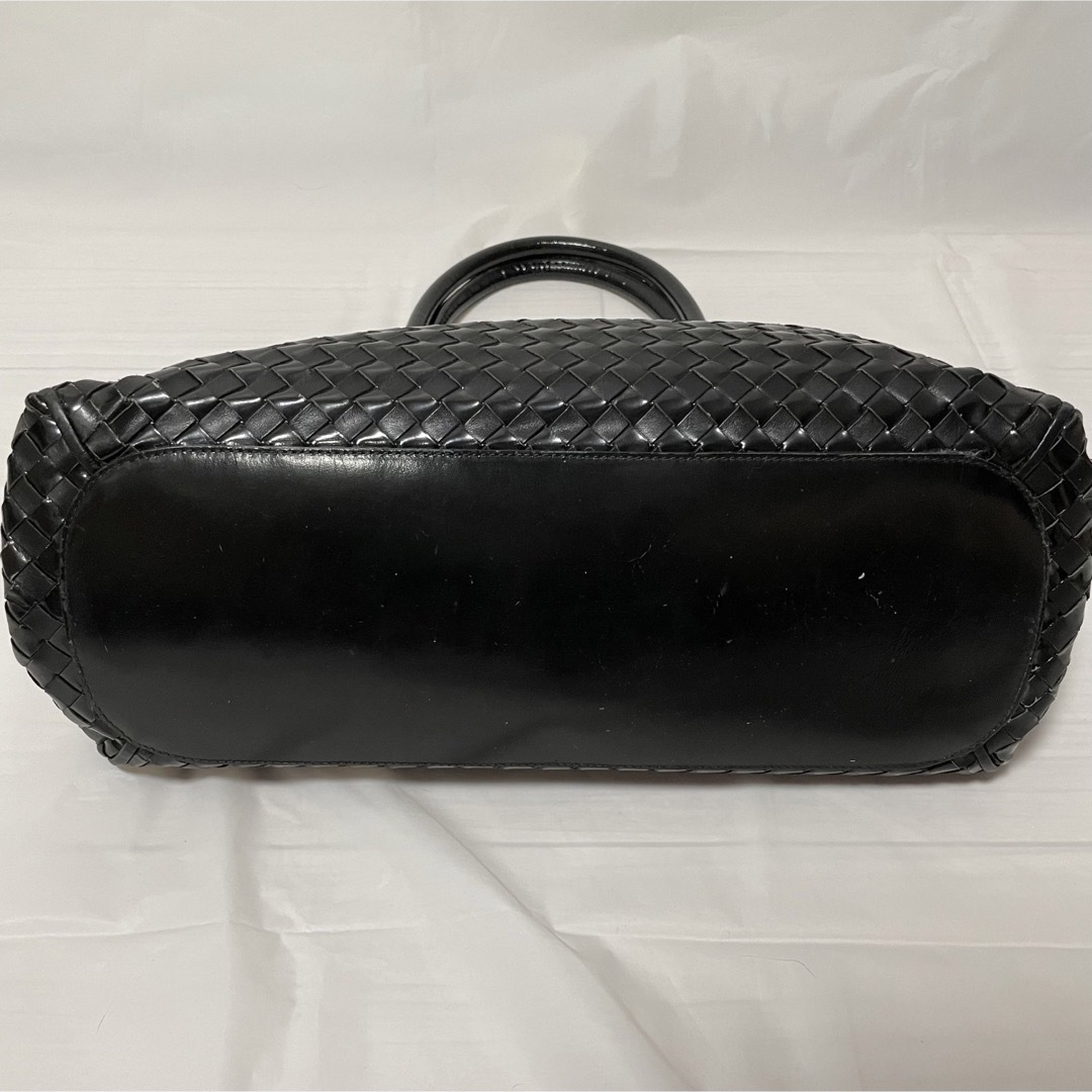 【美品】BALLY レザー　編み込み　バッグ