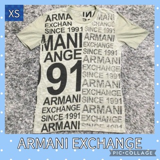 アルマーニエクスチェンジ(ARMANI EXCHANGE)の値下げアルマーニ　エクスチェンジ　ARMANI EXCHANGE Tシャツ　XS(Tシャツ/カットソー(半袖/袖なし))