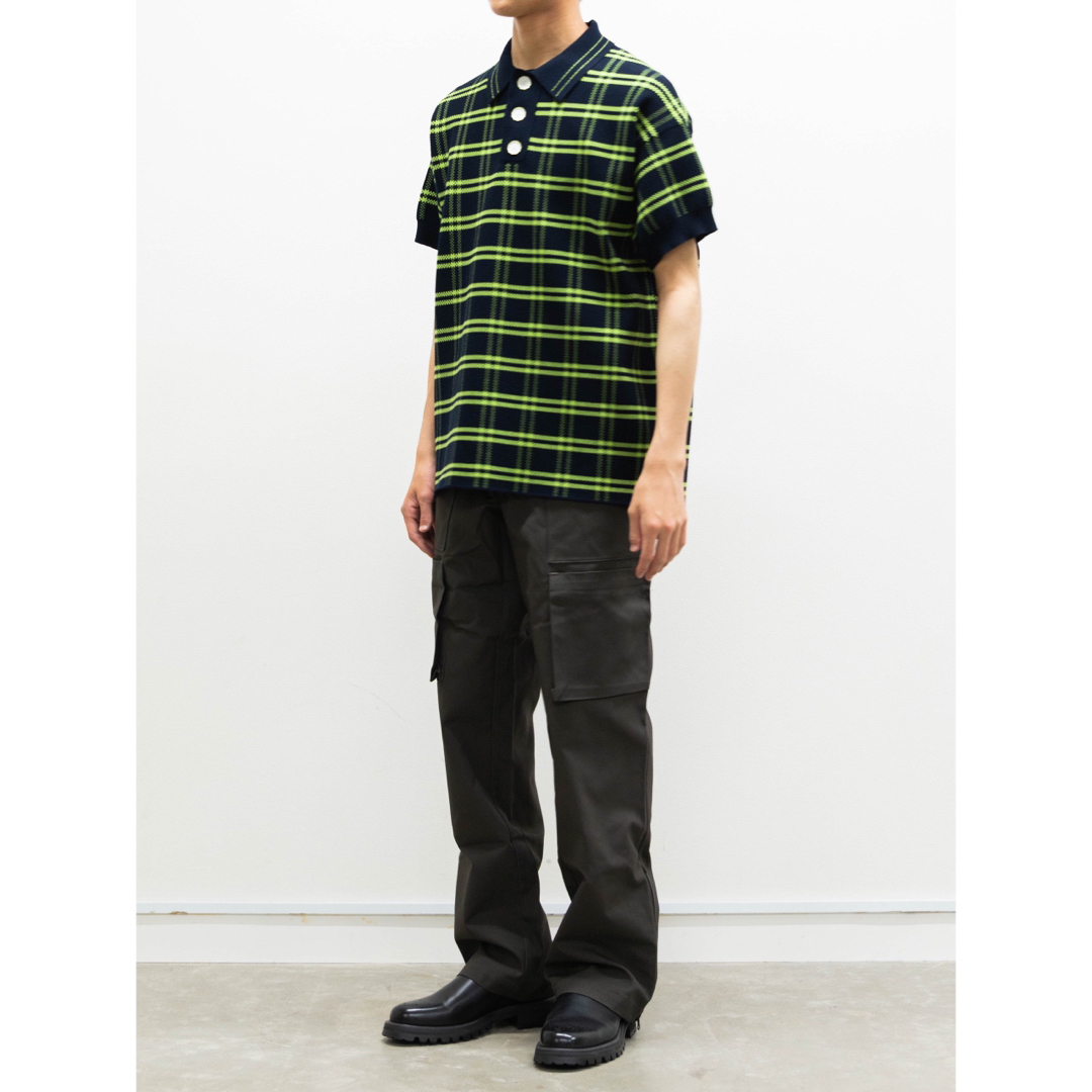 NAMACHEKO - 「新品」NAMACHEKO 23ss TRIFA POLO ポロシャツ Sサイズの