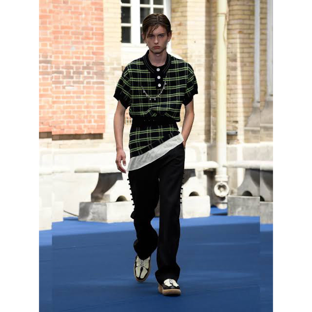 NAMACHEKO - 「新品」NAMACHEKO 23ss TRIFA POLO ポロシャツ Sサイズの