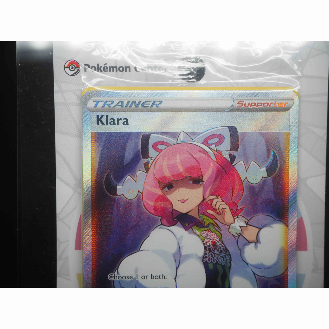 海外限定 ポケモンカード クララ SR フルアート プロモ 英語 未開封 ③