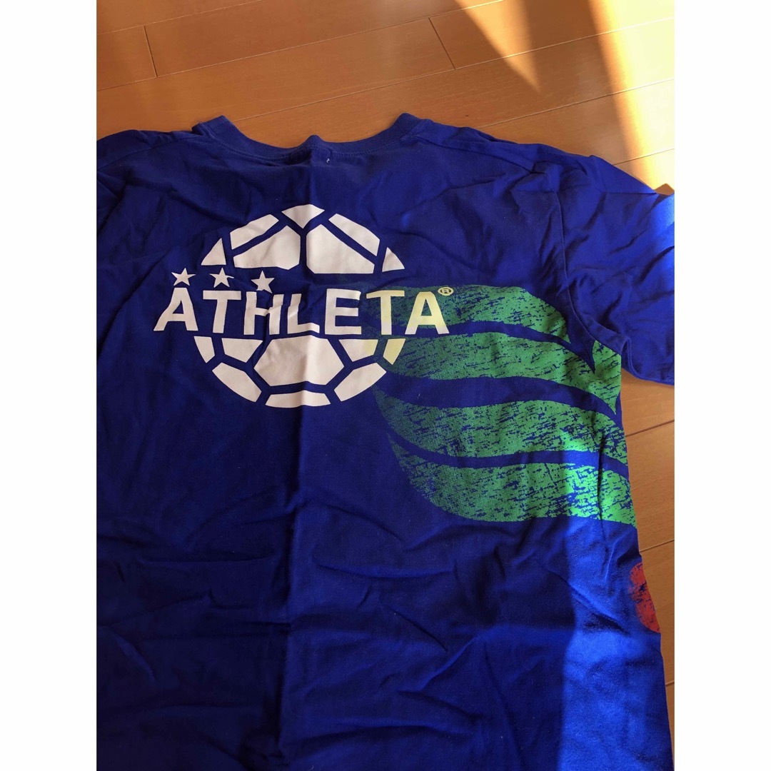 ATHLETA(アスレタ)のアスレタ☆フットサル、Tシャツ、サッカー、ブラジル、ATHLETA、部活、カフェ スポーツ/アウトドアのサッカー/フットサル(ウェア)の商品写真