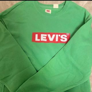 リーバイス(Levi's)のスウェット　リーバイス緑(スウェット)