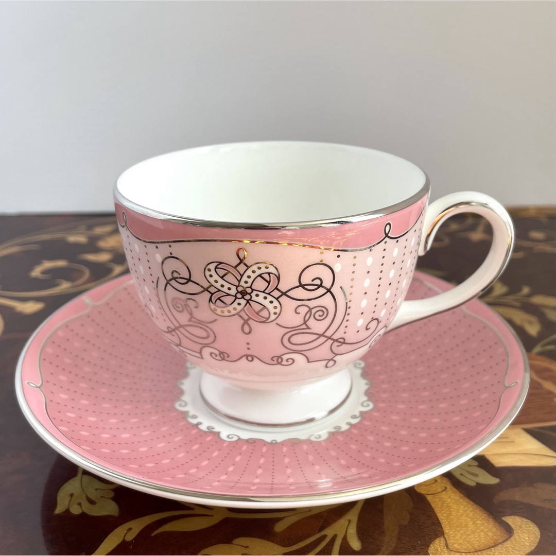 新品】ウエッジウッド プシュケローズ カップ&ソーサー 英国製