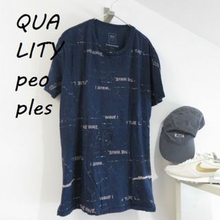 ロンハーマン(Ron Herman)のQUALITY PEOPLES クオリティーピープルズ Tシャツ　メンズｍ(Tシャツ/カットソー(半袖/袖なし))