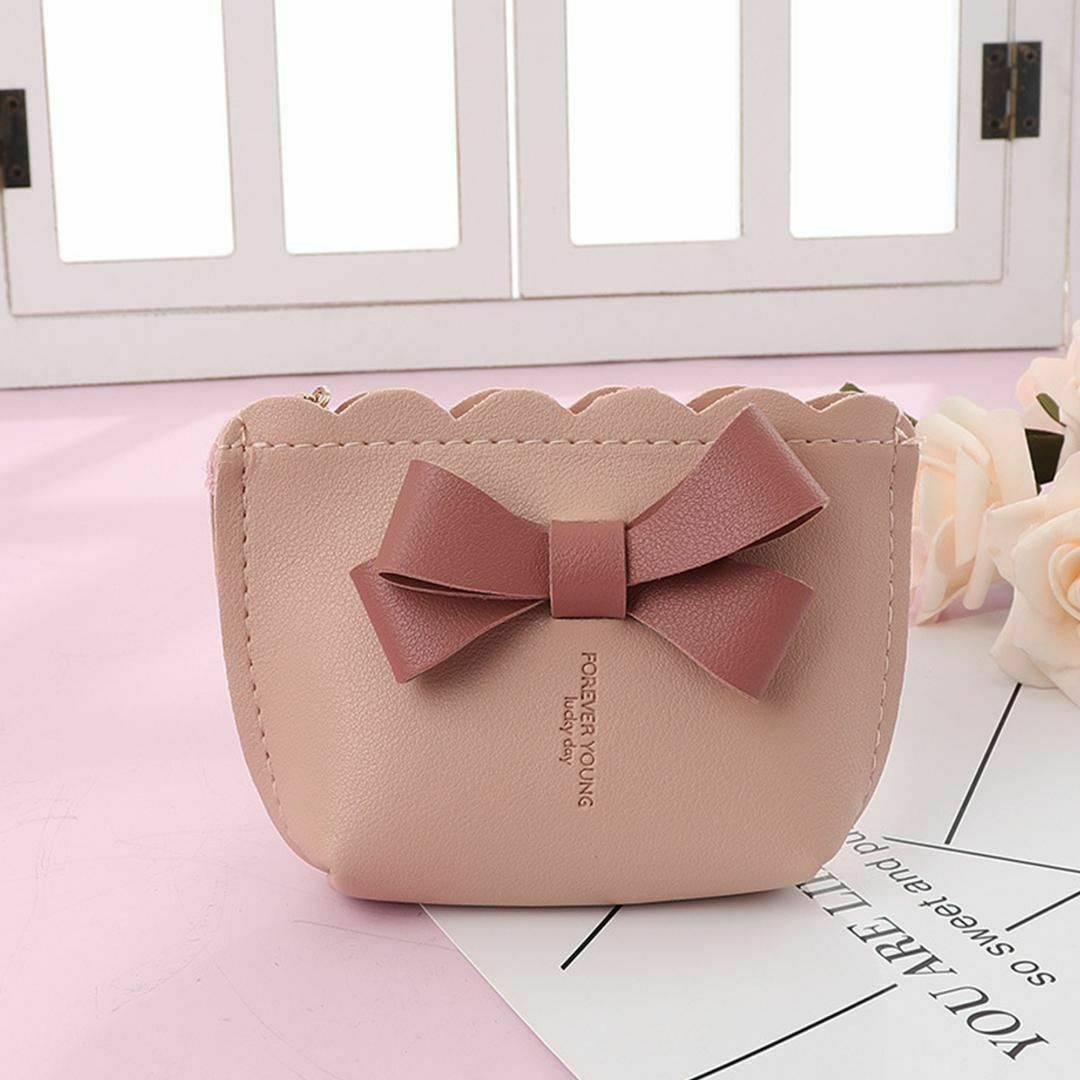 リボンポーチ コインケース 新品 ピンク | fpac.com.br