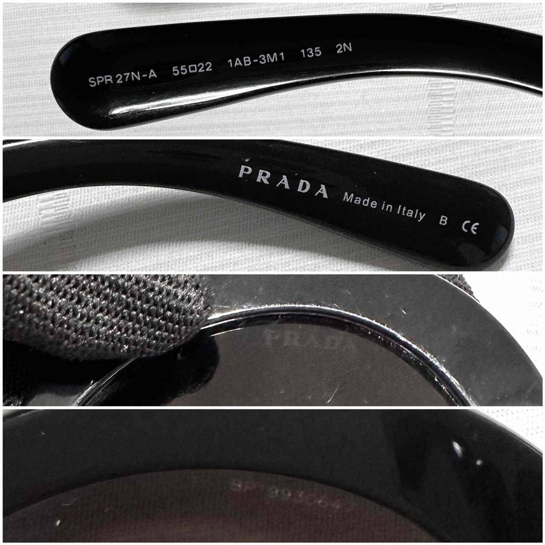 PRADA(プラダ)のPRADA プラダ　ミニバロック　サングラス　アイウェア　眼鏡　メガネ　ラウンド レディースのファッション小物(サングラス/メガネ)の商品写真