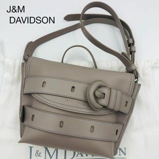 J&M DAVIDSON - J&M DAVIDSON ショルダーバッグ 黒 レザー 革 ベルト