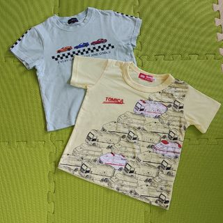 タカラトミー(Takara Tomy)のTOMICA☆Tシャツ２枚組(size110)(Tシャツ/カットソー)