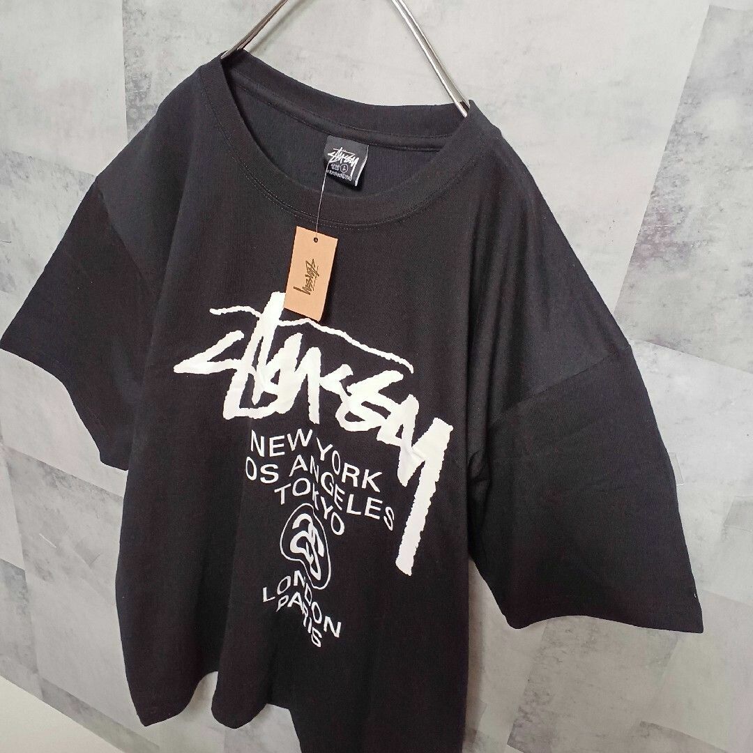 ✨新品✨ STUSSY World Tour Tee メンズTシャツ XL