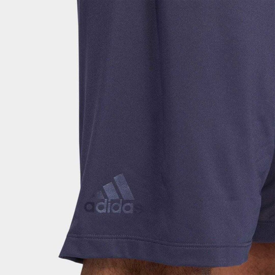 adidas(アディダス)の新品 アディダス O 快適!! (吸汗速乾)ハーフパンツ ソフト 伸縮性 紺 メンズのパンツ(ショートパンツ)の商品写真