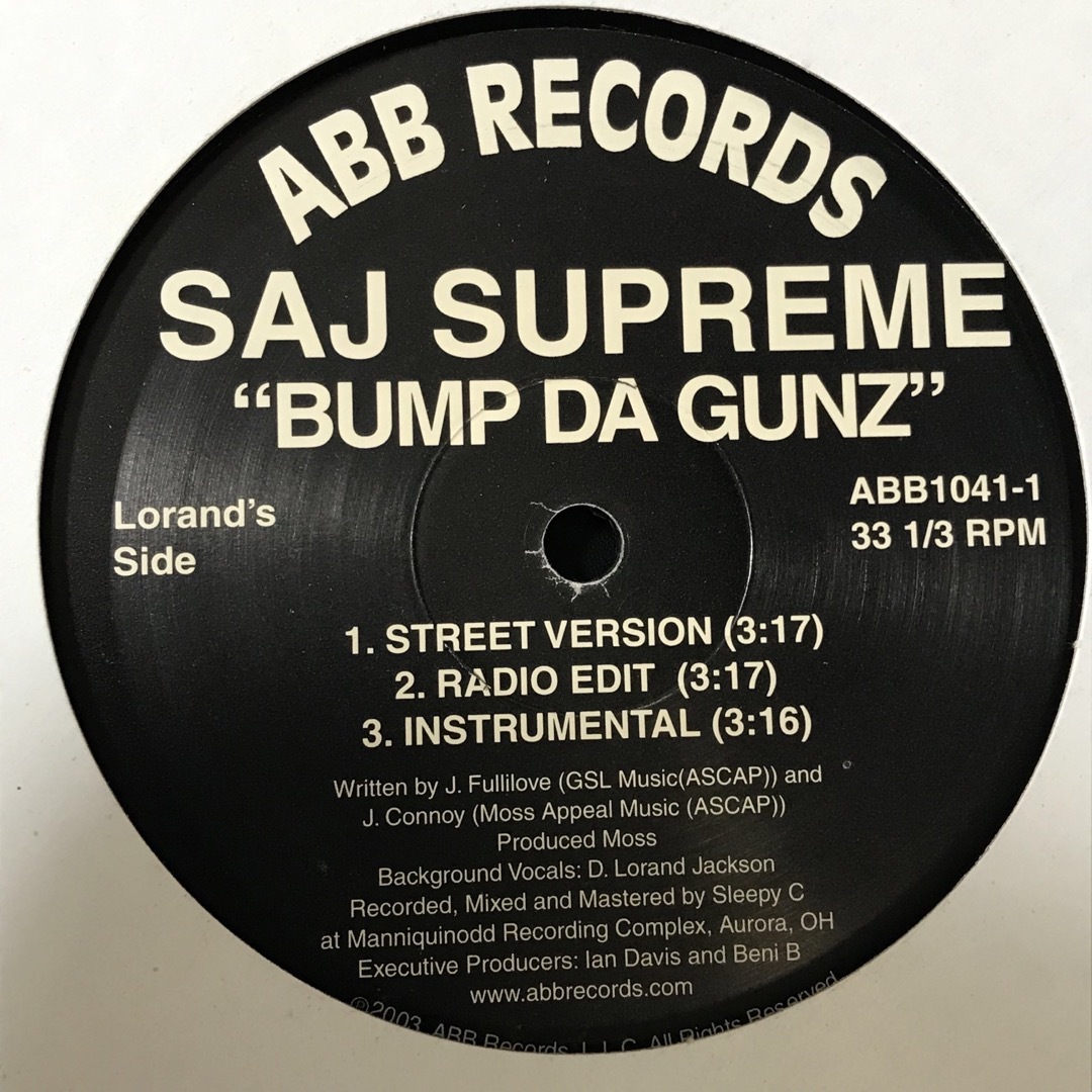 【レコード】SAJ SUPREME / THE WON  12inch エンタメ/ホビーのエンタメ その他(その他)の商品写真