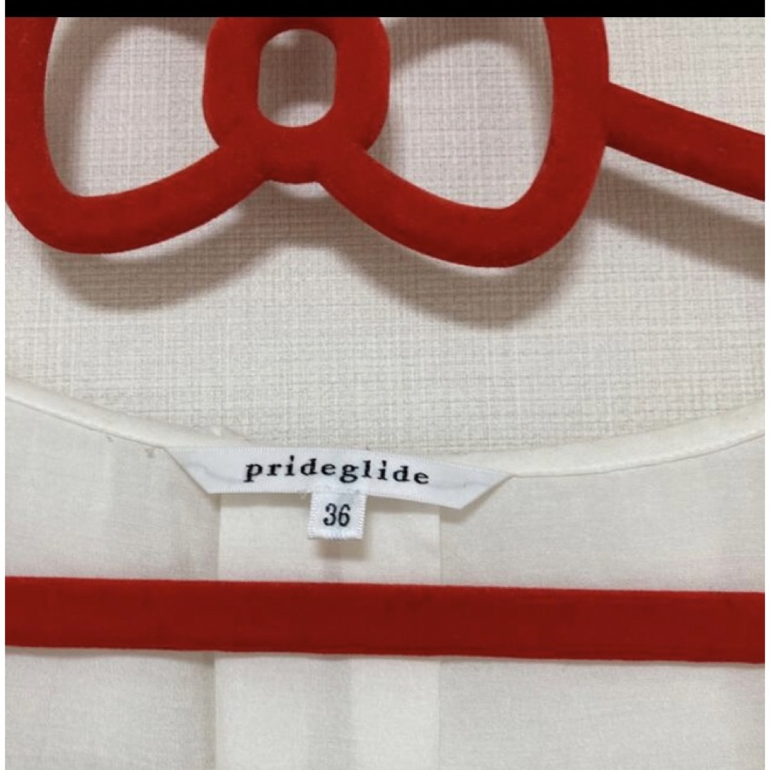 prideglide(プライドグライド)の新品prideglideブラウス　トップス　カットソー夏服半袖シャツ　M レディースのトップス(シャツ/ブラウス(半袖/袖なし))の商品写真