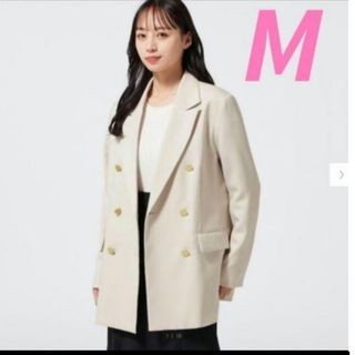 M ナチュラル　ダブルブレストブレザー　ZARA H&M　ユニクロ