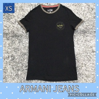 アルマーニジーンズ(ARMANI JEANS)の値下げ　アルマーニジーンズ　ARMANI JEANS  Tシャツ XS(Tシャツ/カットソー(半袖/袖なし))