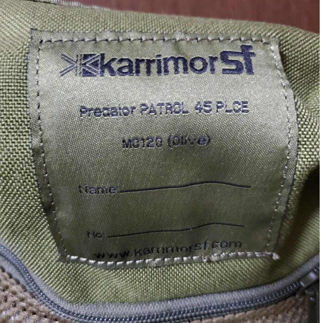 karrimor(カリマー)のカリマーSF プレデター パトロール 45 スポーツ/アウトドアのアウトドア(その他)の商品写真