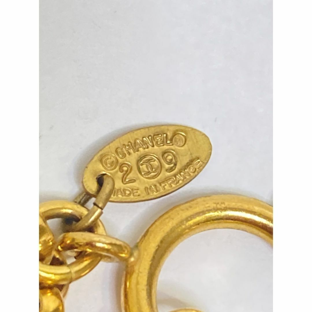 良品 シャネル CHANEL ココマーク ネックレス ヴィンテージ ゴールド