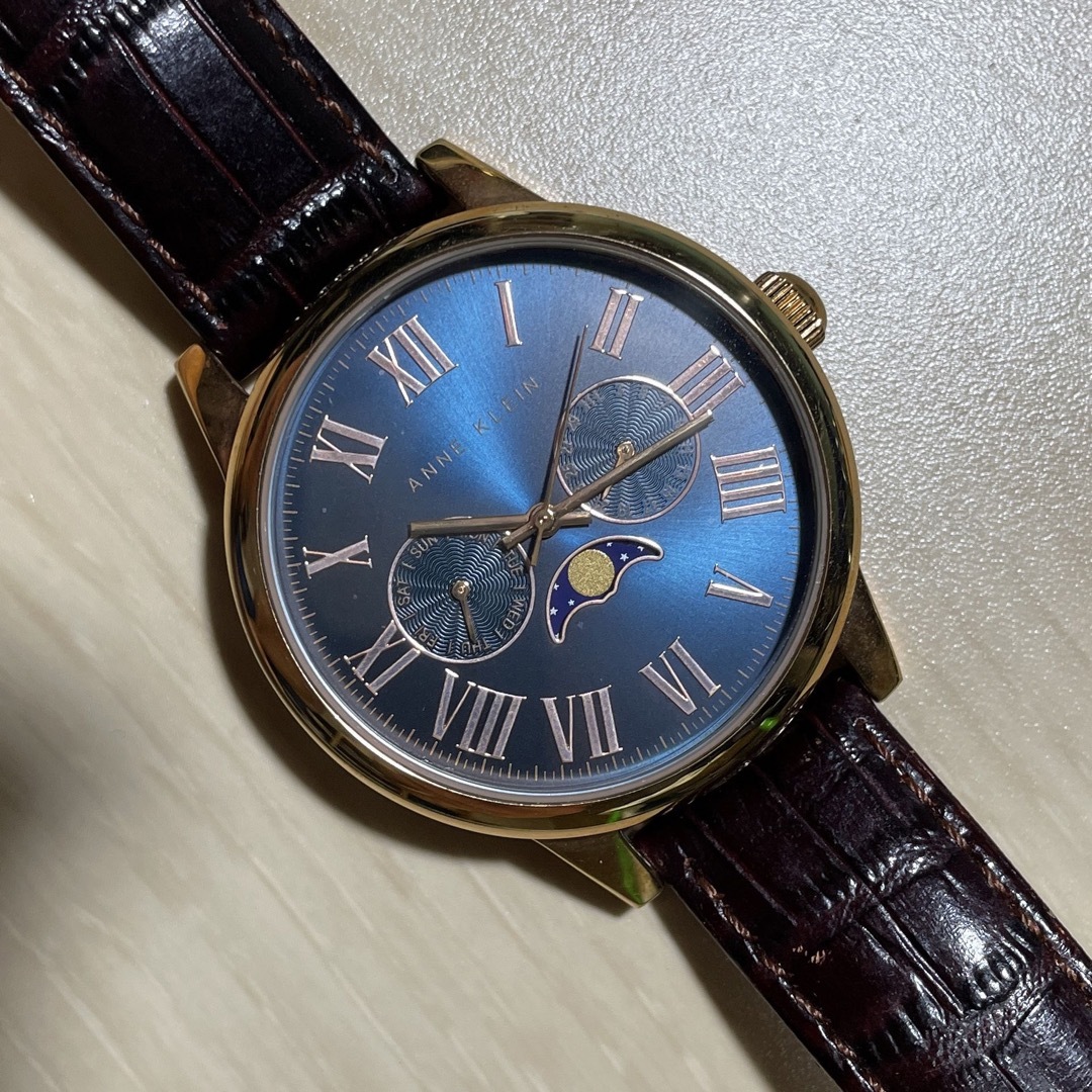 ANNE KLEIN MOON AGE腕時計