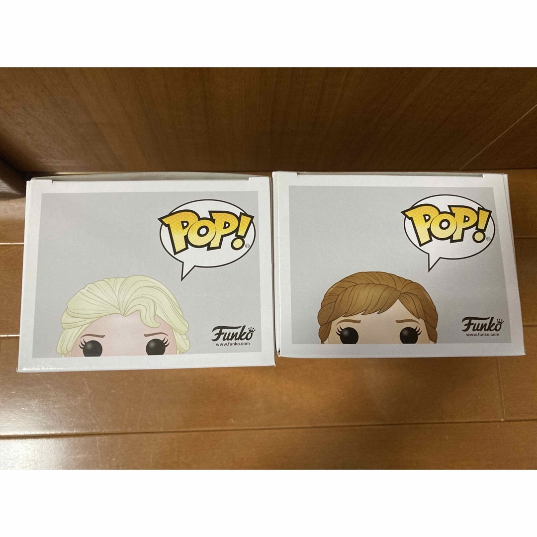 アナと雪の女王(アナトユキノジョオウ)の新品 FUNKO POP アナと雪の女王2 アナ エルサ セット 限定 完売品 エンタメ/ホビーのおもちゃ/ぬいぐるみ(キャラクターグッズ)の商品写真