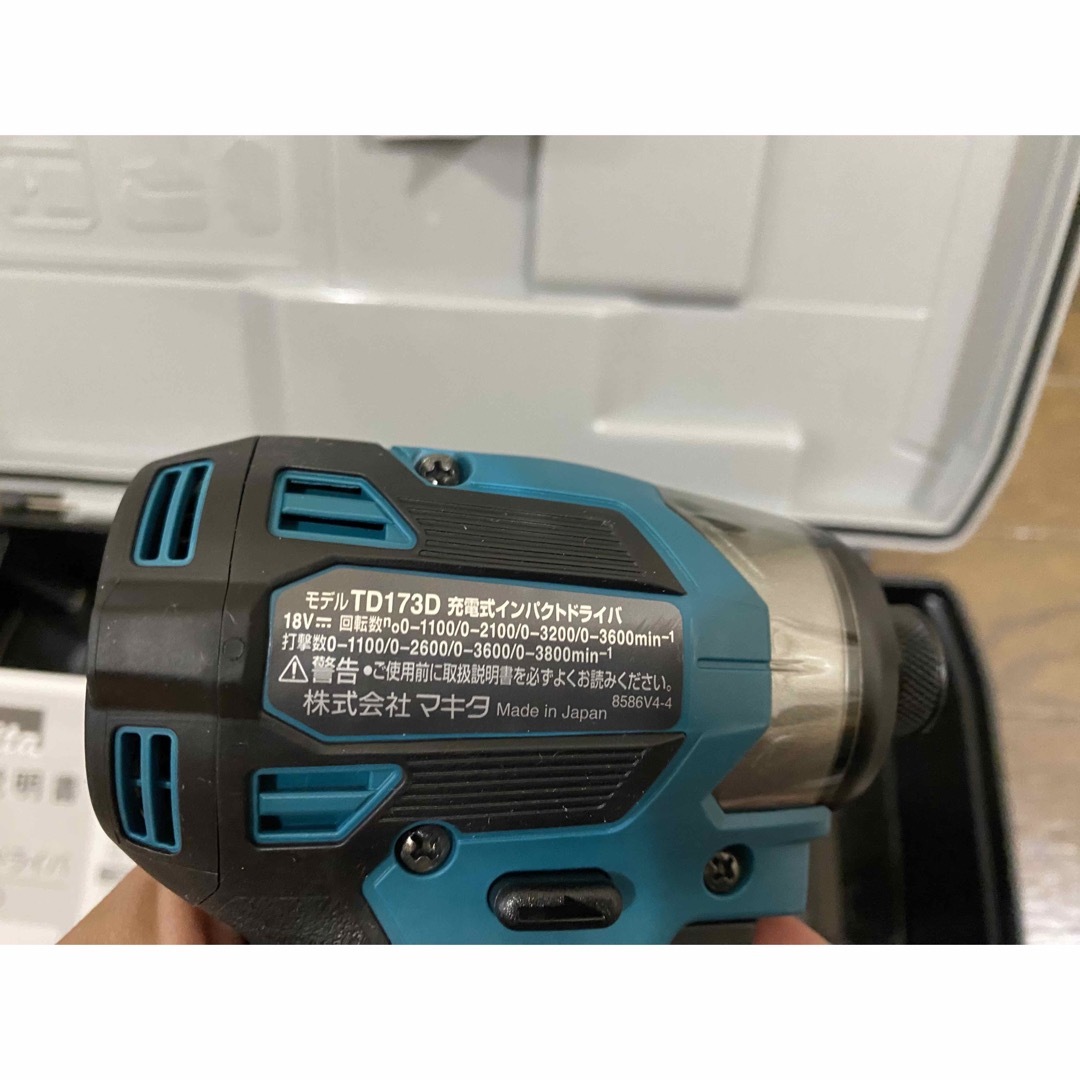 Makita(マキタ)のマキタ 18V TD173DZ インパクトドライバ ケース付き　新品未使用品！ 自動車/バイクのバイク(工具)の商品写真