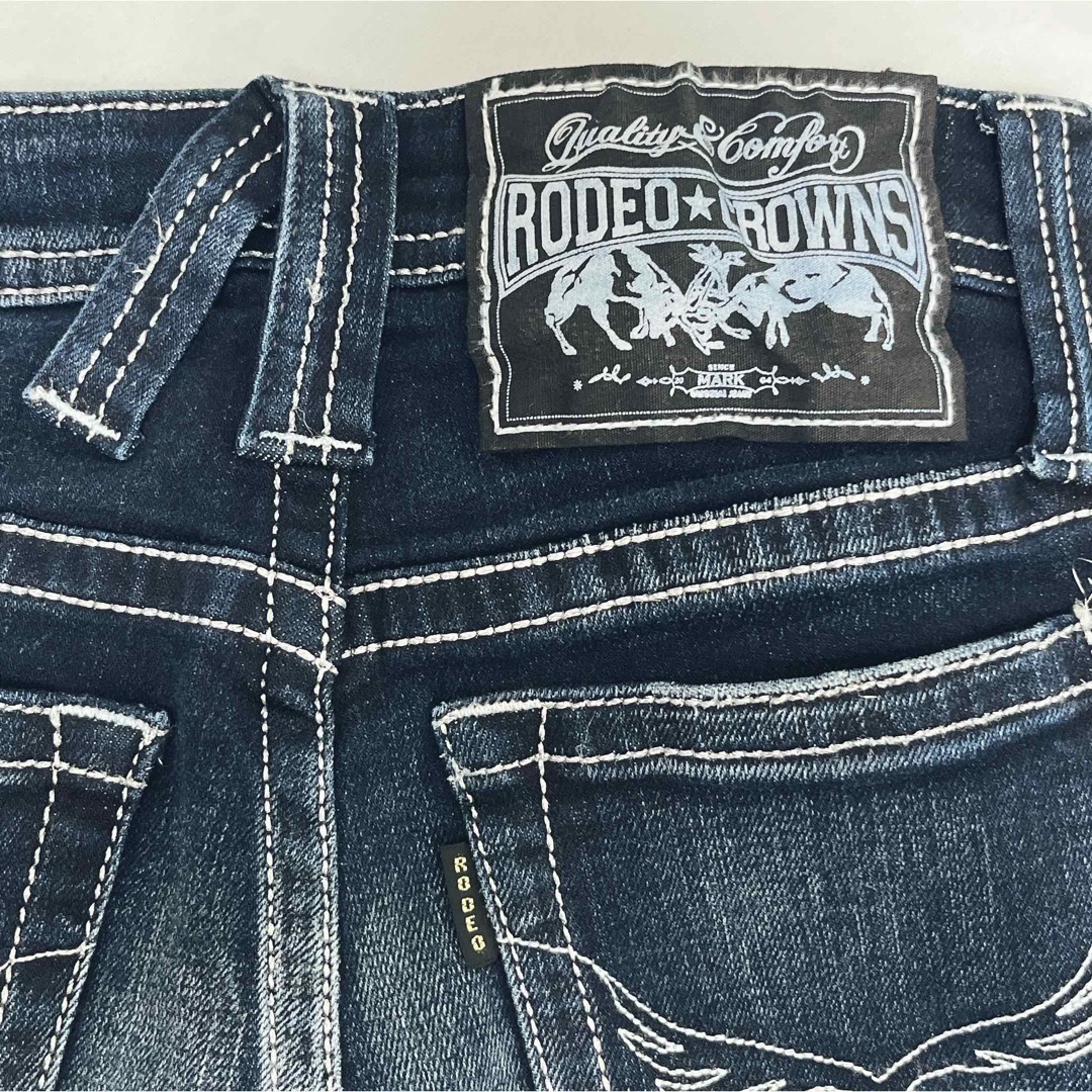 RODEO CROWNS(ロデオクラウンズ)のロデオクラウンズ 23inch デニム レディース レディースのパンツ(スキニーパンツ)の商品写真